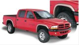 Husky Extend-A-Fender Flares for 1997-2004 DAKOTA - 28051905 Fender Flares, Extend-A-Fender, Front, Rear, Black, Dura-Flex Thermoplastic, Dodge, Set of 4 thumbnail 1