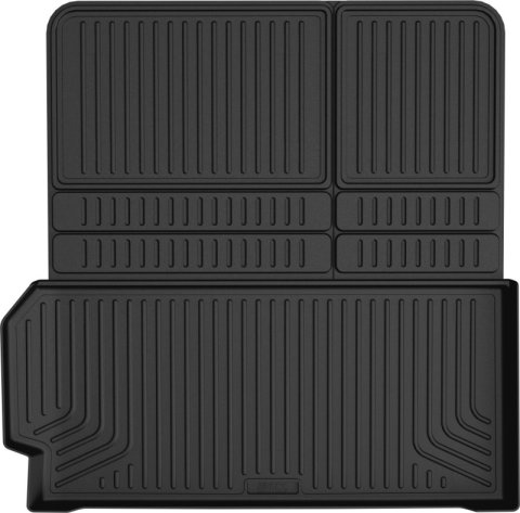 Husky Liners - Floor Mats, Automotive for 2025 ENCLAVE, 2024-2025 TRAVERSE 22091 CHEVROLET TRAVERSE, CARGO LINER, BLACK thumbnail 3