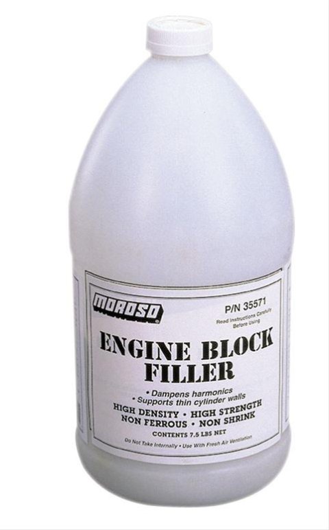 Moroso Engine Block Filler 35571 Filler, 1 Gallon Container, Each