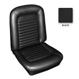 Scott Drake Standard Seat Upholstery 66-S-BUCK-BK Upholstery, Style, Black, Ford, Front, Pair thumbnail 1