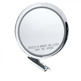 Scott Drake Replacement Outside Mirrors C3RZ-17696-C Mirror, Chrome, Round, Manual, Convex, Ford, Each thumbnail 1