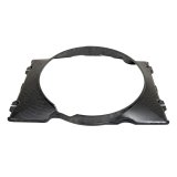 Scott Drake Fan Shrouds D0ZZ-8146-A Shroud, Single, Bolt-on, Plastic, Black, 24 in. Width, Ford, Mercury, Each thumbnail 2