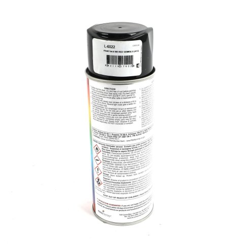 Scott Drake AccuMatch Interior Paint 12 oz. Semi-gloss Red L-6022 Paint, AccuMatch, Interior, Lacquer, Bright Red, Semi-gloss, oz., Aerosol, Ford, Each thumbnail 1