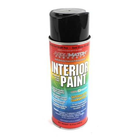Scott Drake AccuMatch Interior Paint 12 oz. Semi-gloss Red L-6022 Paint, AccuMatch, Interior, Lacquer, Bright Red, Semi-gloss, oz., Aerosol, Ford, Each thumbnail 3