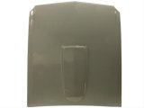 Scott Drake Reproduction Hoods S1MS-16612-A Hood, Fiberglass, Gray Gelgoat, Ford, Each thumbnail 1