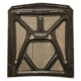 Scott Drake Reproduction Hoods S1MS-16612-A Hood, Fiberglass, Gray Gelgoat, Ford, Each thumbnail 2