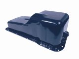 Scott Drake Oil Pans C5AZ-6675-BL Pans, Stock Style, Front Wet Sump, 5.00 qt. Capacity, Steel, Blue, Ford, 4.3L, 4.7L, 5.0L, Each thumbnail 2