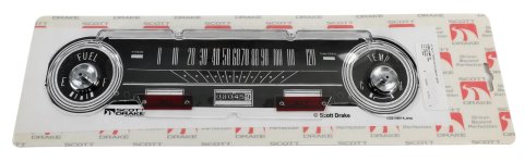 Scott Drake Instrument Panel Lenses C5ZZ-10887-A Lens, Plastic, Clear, Ford, Each