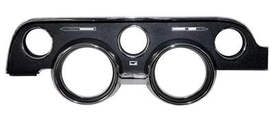 Scott Drake Instrument Panels C8ZZ-10838-A Gauge Mounting Panels, Panel, In-dash, Plastic, Black, Ford, Mustang, Each