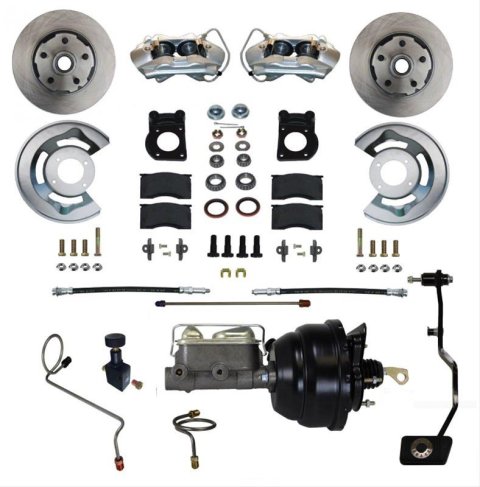 Scott Drake Disc Brake Kits DBC-A121-M-R Kit 67-69 POWER DISC BRAKE KIT - MANUAL