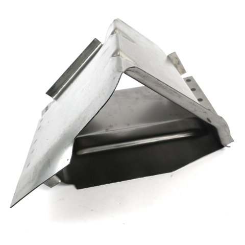 Scott Drake Torque Boxes for 1967-1970 MUSTANG - M114ARH Box, Right Side, Steel, Natural, Ford, Mustang, Each