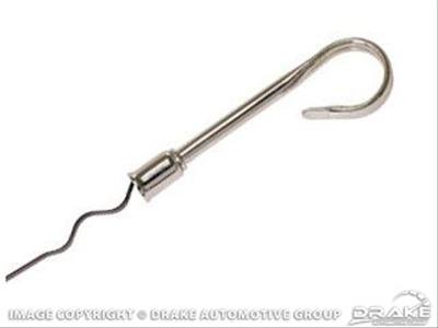 Scott Drake Engine Oil Dipsticks C5AZ-6750-BC 65-67 Dipstick (Stainless Steel Handle, OE Style)