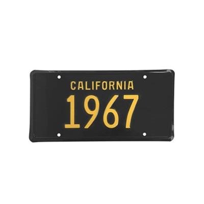 Scott Drake License Plates ACC-LP-67C Plate, 1967 California Plate
