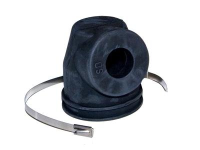 Scott Drake Power Steering Cylinder Boot Kits C5ZZ-3A540-B and Clamp, Slave Components, Ford, Kit