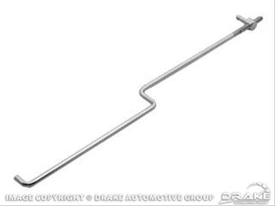 Scott Drake Throttle Linkage Kits C5ZZ-9A702-C Linkage, Steel, Chrome, Ford, 260, 289, Each