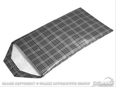 Scott Drake Jack Bags JB-FM-PLD Storage Bag, Plaid, Gray, Ford, Each