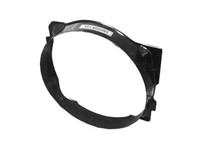 Scott Drake Fan Shrouds C3DZ-8146-3 Shroud, Bolt-on, Plastic, Black, 3.5" thick, Ford, Each