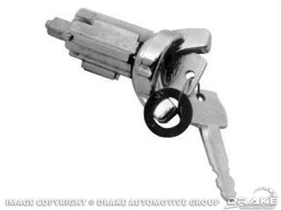 Scott Drake Ignition Lock Cylinders D2AZ-11582-B Cylinder & Keys thumbnail 2