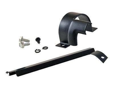 Scott Drake Rally Pac Mounting Clamps C6ZZ-3678-AK Gauge Clamps, Pac, Steering Column Location, One Gauge Capacity, Steel, Black, Ford, Kit