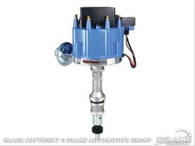 Scott Drake Street/Strip HEI Distributors IGN-D1352 Distributors, HEI, Magnetic, Steel Gear, Blue Cap, Ford, Lincoln, Mercury, Small Block Windsor, Each