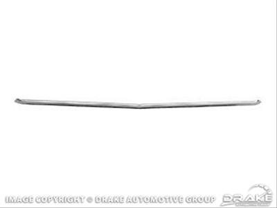 Scott Drake Hood Moldings C7ZZ-16856-A Molding, Aluminum, Polished, Ford, Each