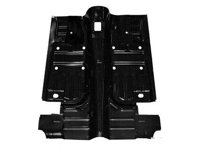 Scott Drake Floor Pans M107-8-FFCP Pan, Full, Upper Rear Torque Box Patch, Panel Plug, Steel, EDP Coated, Ford, Each