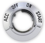 Scott Drake Interior Switch Bezels C6TZ-11584-A 66-77 BRONCO IGNITION BEZEL thumbnail 3