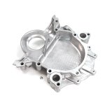 Scott Drake Timing Chain Covers C4AZ-6019-B Cover, One-piece, Aluminum, Natural, Ford, Each thumbnail 1