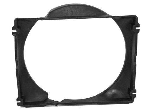 Scott Drake Fan Shrouds for 1967-1969 COUGAR, MUSTANG - C9ZZ-8146-BR Shroud, Single, Bolt-on, Plastic, Black, 20 in. Width, Ford, Mercury, Each