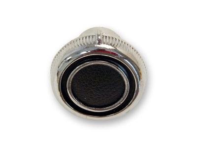 Scott Drake Replacement Dash Control Knobs C9ZZ-17513 Knob, Wiper Type, Chrome, Ford, Each