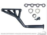 Scott Drake Headers S1MS-9430-CR Headers, Tri-Y, Steel, Nickel Plated, 2.5 in. Collector, Ford, 260, 289, 302, Pair thumbnail 2