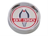 Scott Drake Hubcaps S2MS-1130-B Styled Steel Hubcap, Rallye, Red/Chrome Cobra, Screw-On, Ford, Each thumbnail 2