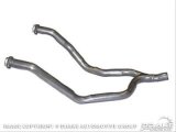 Scott Drake Exhaust Pipes, Intermediate Pipes C5ZZ-5246-F 1964-66 Mustang Pipe (260-289 single exhaust Y pipe) thumbnail 2