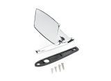 Scott Drake Replacement Outside Mirrors C7AZ-17696-A Mirror, Chrome, Rectangular, Manual, Ford, Each thumbnail 2