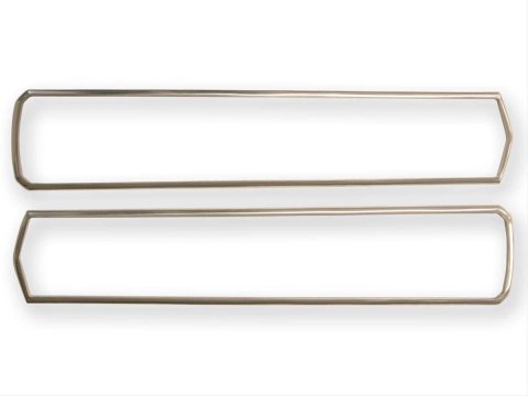 Scott Drake Replacement Taillight Components S7MS-13489 Bezels, Replacement, Ford, Pair