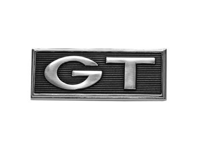 Scott Drake Emblems C7GY-16098-B Emblem, Fender, Chrome/Black, GT Logo, Ford, Each