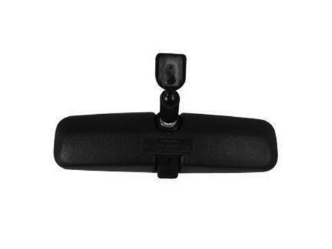 Scott Drake Rear View Mirrors C8AZ-17700-A Mirror, View, Replacement, Manual, Rectangular, Black Plastic Housing, Ford, Mercury, Each