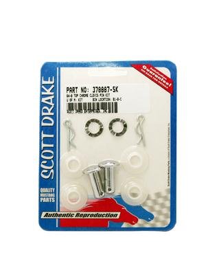 Scott Drake Convertible Top Components 378887-SK Clevis Pins, Ford, Kit