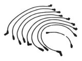 Scott Drake Concours Spark Plug Wire Sets D0ZZ-12259-A Wires, Concours, Assembled, Spiral Core, Black, Ford, Mercury, 351C, Set thumbnail 2
