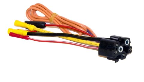 Scott Drake Ignition Switch Pigtails C9AZ-14313-A Wiring Pigtail, Switch, 6-pin, Black, Ford, Each