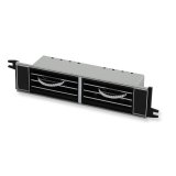 Scott Drake Air Conditioner Registers C7ZZ-19893-C Register, Rectangular, In-dash, Center, Plastic, Black/Chrome, Ford, Each thumbnail 2