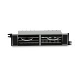 Scott Drake Air Conditioner Registers C7ZZ-19893-C Register, Rectangular, In-dash, Center, Plastic, Black/Chrome, Ford, Each thumbnail 4