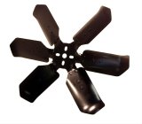 Scott Drake Fan Blade Assemblies for 1964-1973 MUSTANG - C6ZZ-8600-C Fan, Mechanical, Extra-Duty, 6 Blades, Steel Hub, Black, Clockwise Rotation, 17.00 in. Diameter, Ford, Each thumbnail 2
