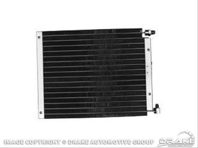 Scott Drake Air Conditioning Condensers C7ZZ-19712-A Condenser, Aluminum, Black, Ford, Mercury, Each