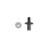 Scott Drake Shifter Linkage Rods C7ZZ-7326-C6 Rod, Big Block Engines with C6 Transmissions, Includes Adjuster Pin and Nut, Steel, Gray Painted, Ford, Mercury, Each thumbnail 3