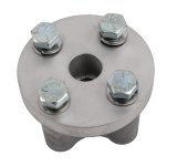 Scott Drake Mechanical Fan Spacers for 1964-1973 MUSTANG - C4AZ-8546-A1 Spacer, 1.500 in. Thick, Aluminum, Natural, Ford, Mustang, Each thumbnail 1