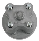 Scott Drake Mechanical Fan Spacers for 1964-1973 MUSTANG - C4AZ-8546-A1 Spacer, 1.500 in. Thick, Aluminum, Natural, Ford, Mustang, Each thumbnail 2