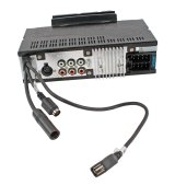 Scott Drake Custom Autosound USA-630 Radios for 1967-1973 MUSTANG - USA-630-7C Automotive Radios, USA-630, AM/FM, USB, Auxiliary Input, Ford, Each thumbnail 3