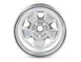 Scott Drake 1965-67 Mustang Styled Steel Wheels 15x7 Wheel, Mustang, Steel, Chrome, Charcoal Painted Center, 15 in. x 7.0 in., 5 x 4.50 in. Bolt Circle, 4.250 in. Backspace, Each thumbnail 4