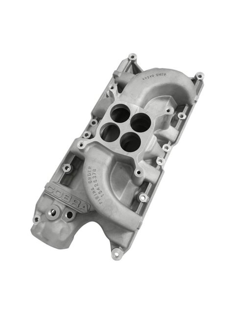 Scott Drake High Performance Intake Manifolds S2MS-9424-C Manifold, Aluminum, Cobra Reproduction, Ford, Small Block V8, Each